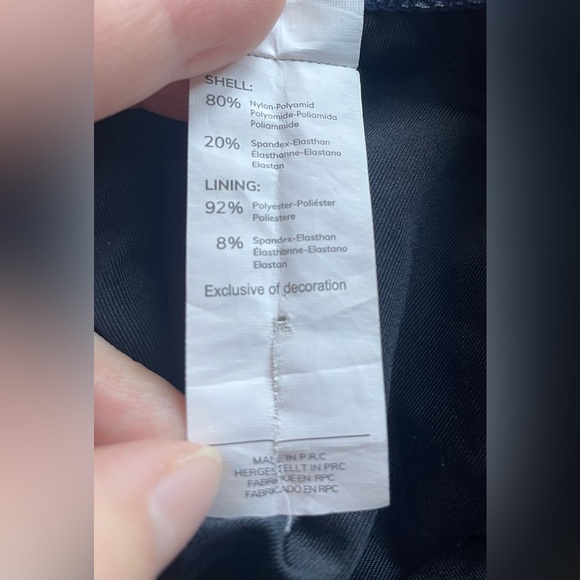 Cupshe Women Navy Floral Swimsuit One Piece Size XL - Picture 10 of 12